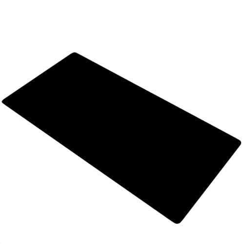 Titanwolf Übergröße Mauspad 1200x600mm, XXXL Mousepad Home und Office Schreibtischunterlage Groß, Tastatur und Maus Unterlage Schreibtisch 120x60 cm - Schwarz Bild 1