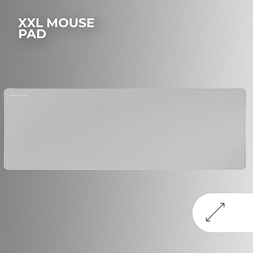 Mars Gaming MCP-RGB3 Pack RGB Tastatur Fixed, Maus Flow 3200 DPI, Over-Ear Kopfhörer, XXL Matte, spanische Sprache, Weiß Bild 5