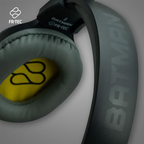 FRTEC - Gaming-Headset Batman mit abnehmbaren dunklen Ritterohren, Kabel und RGB-LED-Licht, für PlayStation 5, PS4, Xbox Series X/S, Xbox One, Nintendo Switch, PC, Mac Bild 3