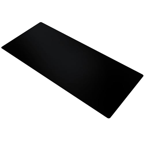 Titanwolf Übergröße Mauspad 1800x800mm, XXXL Mousepad Home und Office Schreibtischunterlage Groß, Tastatur und Maus Unterlage Schreibtisch 180x80 cm - Schwarz Bild 1