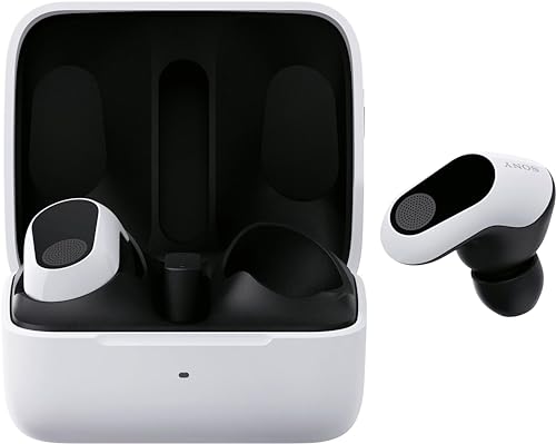 Sony INZONE Buds - In-Ear Gaming Kopfhöhrer für PC & PS5, 360 Spatial Sound, Active Noise Cancelling, AI-Mikrofon, 24H Akku, geringe Latenz – Weiß Bild 1