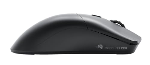 Glorious Gaming Model O 2 PRO 4K/8K Wireless Gaming Mouse – 2,4 GHz Funk, 4K/8K Abruf, 100 Mio. Klicks, 59 g, lange Akkulaufzeit, BAMF-2.0-Sensor mit 26k DPI, beidhändig, 6 Tasten, PTFE-Füße – Schwarz Bild 5