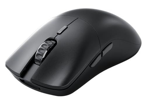GLORIOUS Gaming Model O 2 PRO Wireless Gaming Mouse – 2,4 GHz Funk 1 ms Verzögerung, 100 Mio. Klicks, 57 g, Lange Akkulaufzeit, BAMF-2.0-Sensor mit 26k DPI, beidhändig, 6 Tasten, PTFE-Füße – Schwarz Bild 3