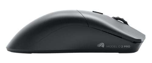 GLORIOUS Gaming Model O 2 PRO Wireless Gaming Mouse – 2,4 GHz Funk 1 ms Verzögerung, 100 Mio. Klicks, 57 g, Lange Akkulaufzeit, BAMF-2.0-Sensor mit 26k DPI, beidhändig, 6 Tasten, PTFE-Füße – Schwarz Bild 5