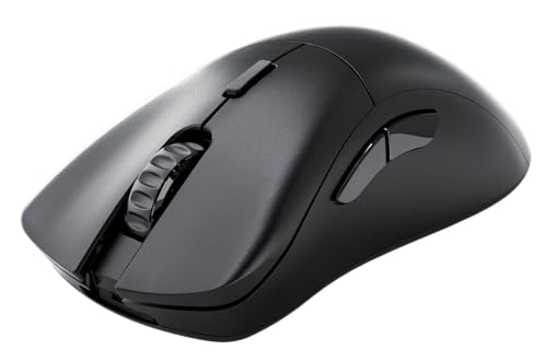 GLORIOUS Gaming Model D 2 PRO Wireless Gaming Mouse – 2,4-GHz-Funk mit 1 ms Verzögerung, 100 Mio. Klicks, 60 g, Lange Akkulaufzeit, Sensor mit 26 k DPI, ergonomisch, 6 Tasten, PTFE-Füße – Schwarz Bild 3