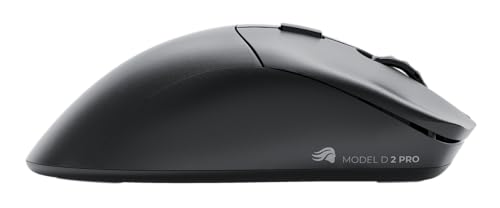 GLORIOUS Gaming Model D 2 PRO Wireless Gaming Mouse – 2,4-GHz-Funk mit 1 ms Verzögerung, 100 Mio. Klicks, 60 g, Lange Akkulaufzeit, Sensor mit 26 k DPI, ergonomisch, 6 Tasten, PTFE-Füße – Schwarz Bild 5