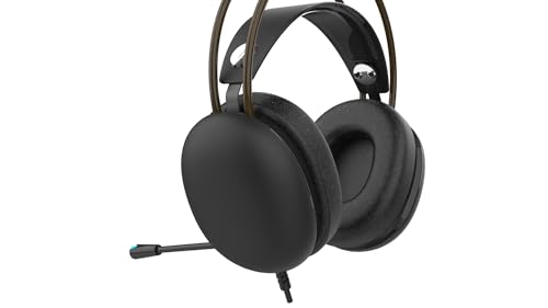 İnca IGK-X8S Gaming-Headset – 7.1 Virtueller Surround Sound, RGB-Beleuchtung, 50-mm-Treiber, USB-Kabel, Geräuschunterdrückendes Mikrofon, Lautstärkeregelung, Kompatibel mit PC/PS5, 320g Leichtgewicht Bild 4