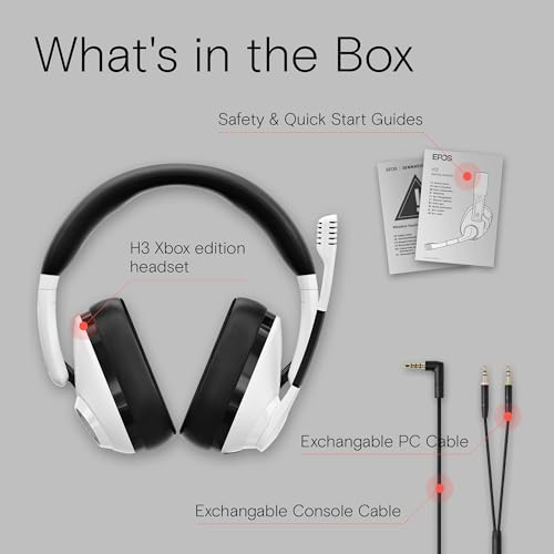 EPOS H3 Xbox Edition Kopfhörer | Kabelgebundenes Gaming Headset mit geschlossener Akustik for Xbox | Kopfhörer mit Kabel für PC, Mac, PS5™, PS4™ und Nintendo™ Switch Bild 6