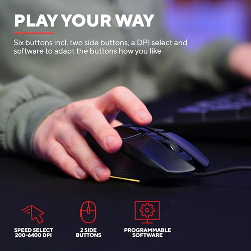 Trust Gaming GXT 792 Quadrox 4-in-1-Gaming-Paket QWERTY NL Layout Bild 5