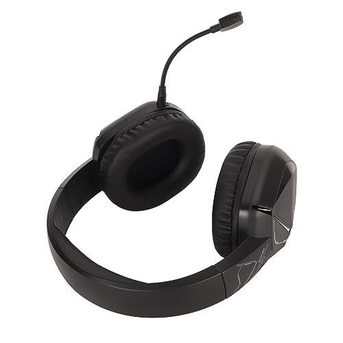 Kabelloses Gaming-Headset, Bluetooth 5.2 Gamer-Kopfhörer mit Abnehmbarem Mikrofon, RGB-Cool-Beleuchtung, für Laptop, Computer, Mobilgerät Bild 7