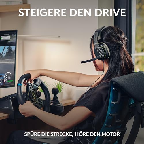 Red Bull Energy Drink White Edition - 24 Pallet Cans + Logitech G923 Trueforce Gaming Racing Steering Wheel with Pedals, Power Feedback up to 1000 Hz - Black, Compatible with Playstation 5 Bild 3