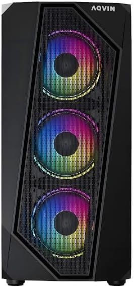 AQVIN AQ30 Gaming PC Desktop Tower - Intel Core i7 Prozessor bis zu 4,0 GHz GeForce GTX 1660 Super 6GB GDDR6 HDMI 1TB SSD 32GB DDR4 RAM RGB Tastatur Maus Windows 10 Pro WiFi Bild 4