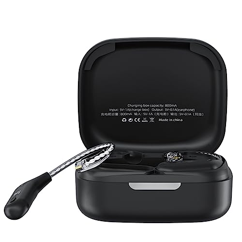KZ AZ09 Bluetooth 5.2 Upgraded Wireless Adapter mit Rauschunterdrückung, wasserdichte B-Pins für KZ ZST, ZST-X, ZSTX, EDX, ZSR, ES4, AS10, ED12, ES3, AS06, BA10 IEM (B-Pins, Schwarz) Bild 1