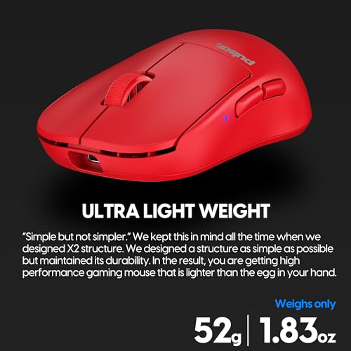 Pulsar Gaming Gears X2H Mini (Rot) Bild 4
