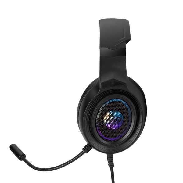 HP DHE-8008U Kabelgebundenes LED Gaming Headset Bild 2