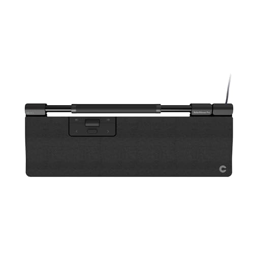 Contour RollerMouse Pro, Extended - Ergonomische Maus zur Linderung von Nacken-, Schulter- und Handgelenksschmerzen, zentrales Rollerbar-Design, 600-2800 DPI, Kabel, Plug & Play für Mac/PC Bild 1