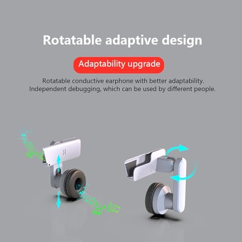 VR Headset für PICO 4 für PICO 4 Pro, VR-Headset, VR-Kopfhörer, drehbar, komfortabel, VR-Spiel-Kopfhörer für Fernsehen, Filme und Videospiele, Standard Bild 4
