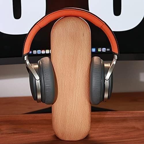 GAENZA Neu Headset-Halter, Gaming-Kopfhörerständer, universeller Holz-Kopfhörerhalter, Desktop-Display-Regal für Gaming-Headset-Aufhänger Headset Halterung Bild 5