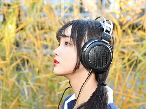 FiiO JadeAudio JT1 Professionelle Studio-Kopfhörer für Aufnahmen, Gaming-Headset mit Mikrofon, 50 mm Membranen, Hi-Res Musikstudio-Headset Bild 2