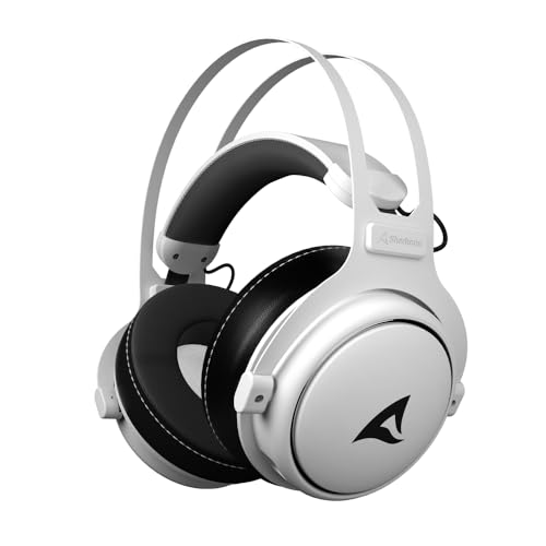 Sharkoon Skiller SGH50 Weiß, Hi-Res Audio Gaming Headset, Ohrumschließend Bild 2