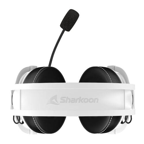 Sharkoon Skiller SGH50 Weiß, Hi-Res Audio Gaming Headset, Ohrumschließend Bild 3