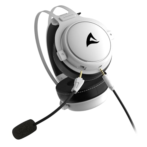 Sharkoon Skiller SGH50 Weiß, Hi-Res Audio Gaming Headset, Ohrumschließend Bild 4