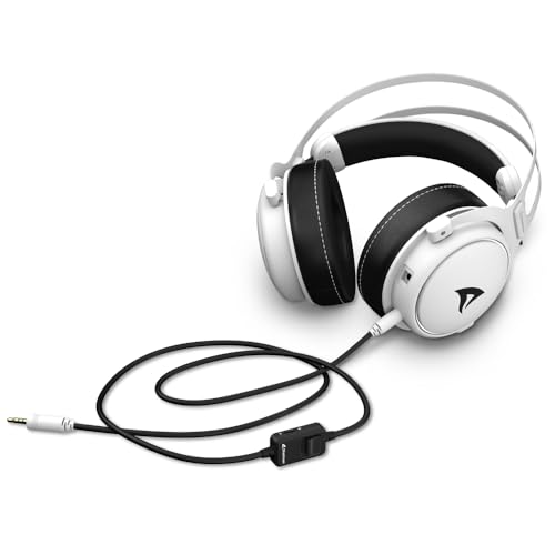 Sharkoon Skiller SGH50 Weiß, Hi-Res Audio Gaming Headset, Ohrumschließend Bild 5