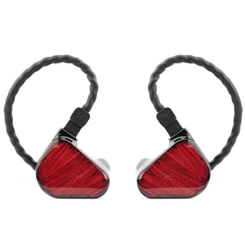 TRUTHEAR x Crinacle Zero: Red Dual Dynamic Treiber auf Ohrhörer mit 0.78 2pin Kabel Bild 1