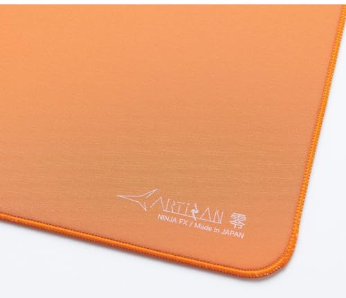 Artisan Artisan FX-Zero-Gaming-Mauspad, weich, Orange, Größe XL, Orange Bild 4