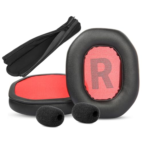 CAGE Gaming Headset-TaiZiChangQin Ohrpolster Ersatz-Ohrpolster Kompatibel mit Teufel CAGE Gaming HD Headset Ohrpolster Kopfband Abdeckung Teile Bild 5