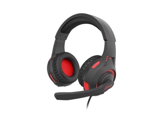 Genesis Radon 210 Gaming-Headset – Virtueller 7.1 Surround Sound, USB, Geräuschunterdrückendes Mikrofon, RGB-Beleuchtung, Schwarz Bild 1