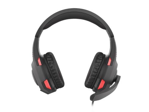 Genesis Radon 210 Gaming-Headset – Virtueller 7.1 Surround Sound, USB, Geräuschunterdrückendes Mikrofon, RGB-Beleuchtung, Schwarz Bild 2