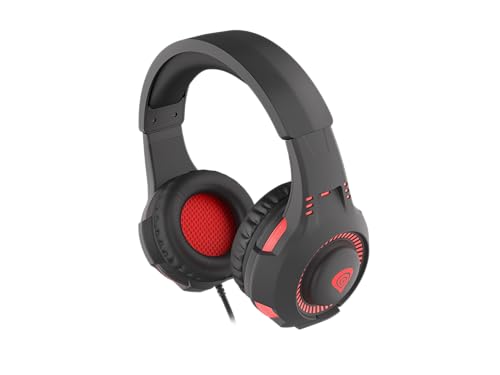 Genesis Radon 210 Gaming-Headset – Virtueller 7.1 Surround Sound, USB, Geräuschunterdrückendes Mikrofon, RGB-Beleuchtung, Schwarz Bild 4