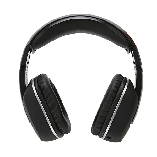 Annadue Kabelloser Gaming-Kopfhörer, 3,5 Mm/Kabelloses /-PC-Headset mit Niedriger Latenz und Einstellbarem Mikrofon, 48-Stunden-Wiedergabe, für PC-Computer, für, für (Black) Bild 3