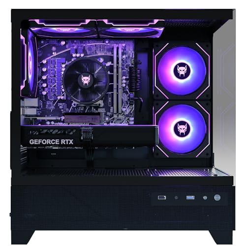 BEASTCOM Q5 | Gaming PC Set Bundle | AMD Ryzen 7 5700X 8X 4,60GHz 16 Threads, RTX 5060 8GB, 16GB RAM, 1TB NVMe SSD, Monitor LED 27" + RGB Tastatur + Maus + Mauspad, HDMI, WLAN, Win 11 Bild 2
