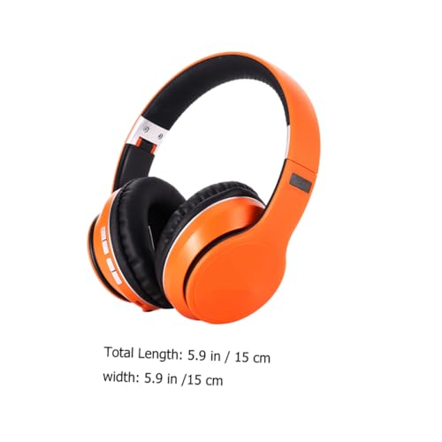 ibasenice Faltbares Headset Ergonomische Over-Ear Kopfhörer Mit Mikrofon Für Gaming Aux Unterstützung Verstellbares Design Tragbar Und Komfortabel Bild 2