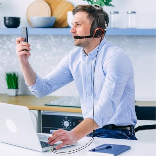 Zosvoses GSP 600 Ersatzkabel kompatibel mit Sennheiser Game ONE, Game Zero, PC 373D, GSP 670, GSP 600, GSP 500, GSP 350 Gaming Headset, 2.0 m Bild 7