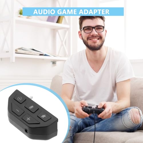 OSALADI 3stücke Stereo Headset Adapter Für One Audioanschluss Kompatibel Mit Gaming-headsets Langlebiges Material Für Spiele Ermöglicht Stereo-Sound Und Voice-Chat Bild 4