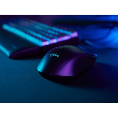 uRage Gaming-Maus Reaper 610 Wireless, kabellose Maus mit 9 programmierbaren Tasten, bis zu 16.000 DPI, 78 g, RGB-Beleuchtung, Gaming-Software, in schwarz Bild 6