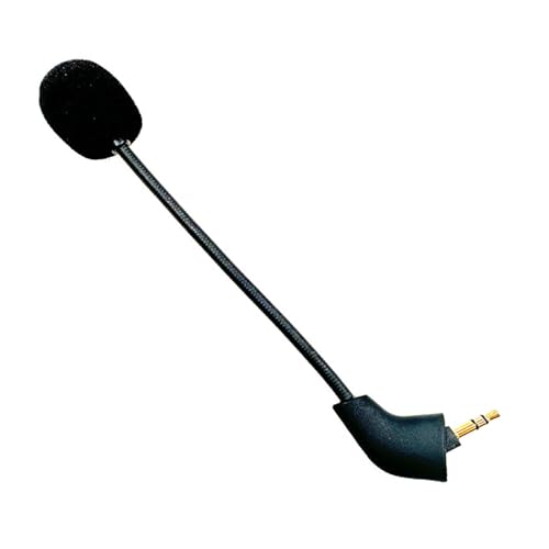 Ersatz-Mikrofon 3,5 mm Boom kompatibel mit Kingston HyperX Cloud 2 II Cloud Core Cloud Pro Cloud Silver Cloud X Gaming Headsets Mic für PS4 PS5 Switch Mac PC (Cloud II Wired Old Version) Bild 1