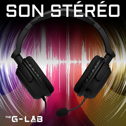 Cuffie Da Gioco - The G-Lab - KorP-Carbon - Nero - Microfono Staccabile - Compatibile Con Pc, Playstation, Xbox Bild 3