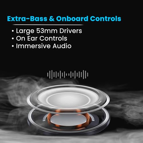 Das Keyboard Kabel Headset für Arbeit Gaming PC PS5 Xbox Nintendo Switch - Ultraleichte komfortable Over Ear Earpads - Voice Isolation Mikrofon - Extra Bass 53mm Treiber, langlebiges rotes Aluminium Bild 5