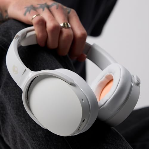Skullcandy Hesh Evo Wireless Bluetooth Over-Ear-Kopfhörer, schallisolierender Passform, 36 Stunden Akkulaufzeit, leichtem Klappdesign - Weiß Bild 7