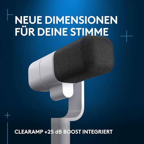 Logitech G PRO X TKL Lightspeed kabellose Gaming-Tastatur, QWERTZ Deutsches Layout Yeti Studio Active Dynamic XLR Broadcast Microphone for Gaming, Schwarz Bild 5