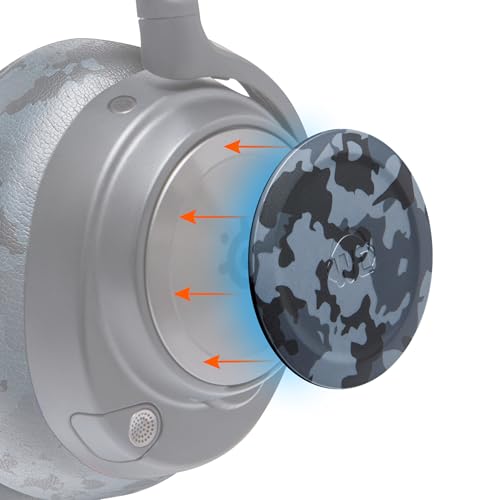 WC-Seitenplatten für Arctis Nova-Headsets von Wicked Cushions | Passend für Arctis Nova Pro Wireless/Pro Wired/Nova Elite/Nova 7 / 7X / 7P | Black Camo Bild 1