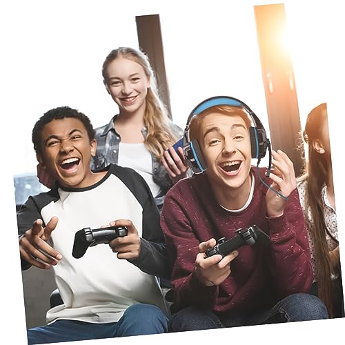 OSALADI Kabelkopfhörer Für Gaming Headset Für Pc Mit Adapter Leuchtendes Kopfhörer-Headset Kopfmontiert Für Computer Bild 3