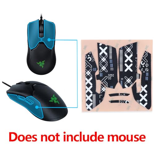 Maus Grip Tape Game Non-Slip Sticker kompatibel für Viper Viper Ultimate Gaming Maus Anti-Rutsch Selbstklebend Vorgeschnitten Schweiß fest Tape Für Gamer und Esports Männer Bild 2