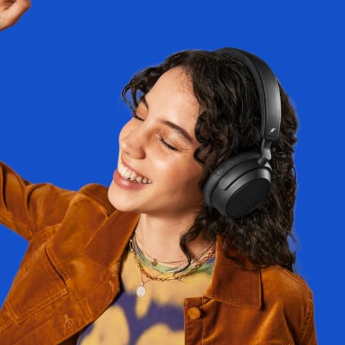 Sennheiser ACCENTUM Plus Wireless Noise Cancelling Headphones - Quick-Charge-Funktion, 50 Std. Akkulaufzeit, adaptives Hybrid-ANC, kabellose Bluetooth Over-Ear Kopfhörer für Reisen, Schule, schwarz Bild 5