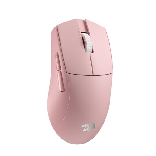 Redragon M916 PRO 3-Modus Wireless Gaming Maus, 49G Ultra-Leicht 26K DPI Maus mit Ergonomischem Natürlichem Griff, Voll Programmierbare Tasten, Software Unterstützt DIY Tastenbelegungen & DPI Bild 1