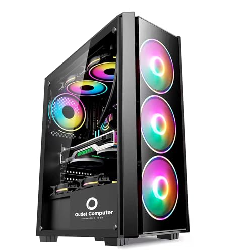 Gaming-PC, Desktop-PC, GeForce 4 GB, GDDR5, Tastatur mit Maus, Kopfhörer – Windows 11 PRO – WiFi USB – HDMI (Ram: 64 GB – Ssd: 1 TB, Monitor 27 Zoll) Bild 2